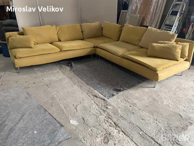 Ъглов диван в много добро състояние , снимка 7 - Дивани и мека мебел - 52307651