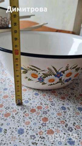 Емайлирани съдове, снимка 3 - Съдове за готвене - 53126042