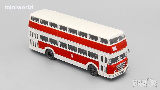 BUSSING D2U двуетажен автобус - мащаб 1:72 на DeAgostini моделът е нов в блистер