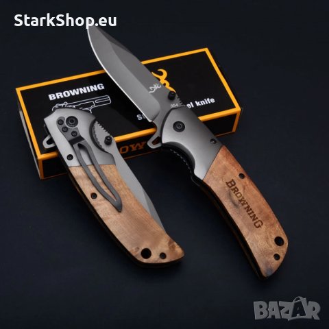Уникален Испански сгъваем нож Browning 354, снимка 5 - Ножове - 38417288