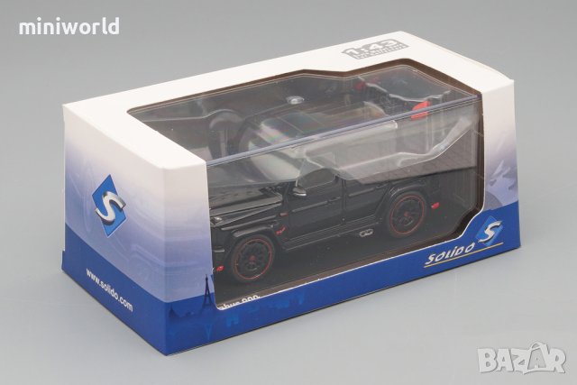 Mercedes G-klass Brabus Rocket 900 2021 - мащаб 1:43 на Solido моделът е нов в PVC дисплей-кейс, снимка 3 - Колекции - 43819877