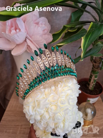 Сватбени Корони- Тиари , снимка 6 - Аксесоари за коса - 51185121