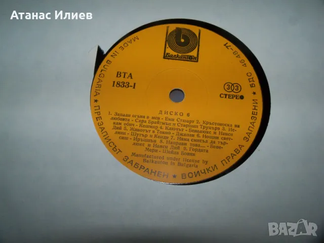 Сборна плоча с диско музика 1980г. It's My Discothek, снимка 6 - Грамофонни плочи - 49842292