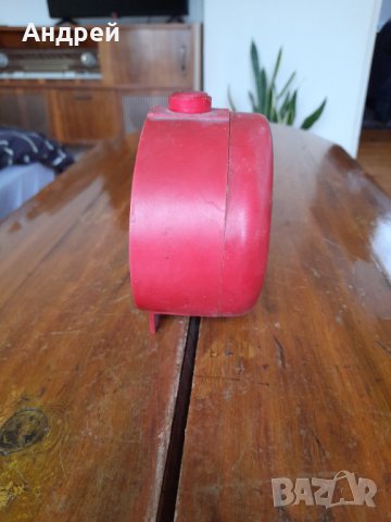 Стар настолен часовник будилник Янтар,Jantar #2, снимка 5 - Антикварни и старинни предмети - 35296573