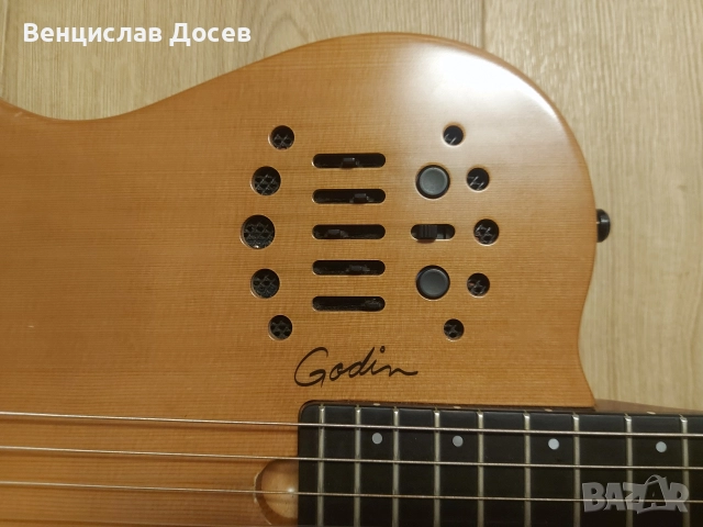Godin ACS Nylon Slim SA 2014г., снимка 3 - Китари - 52940933