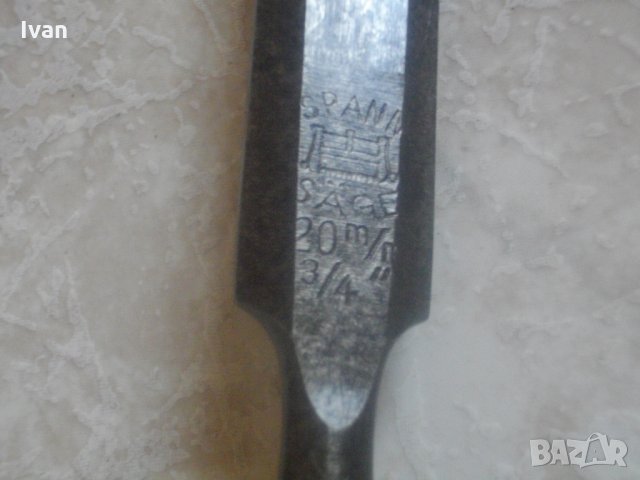 Ново-20мм-Немско-Дърводелско Длето-Ulmia-Размер 3/4-Масивно-Професионално, снимка 13 - Други инструменти - 33507372