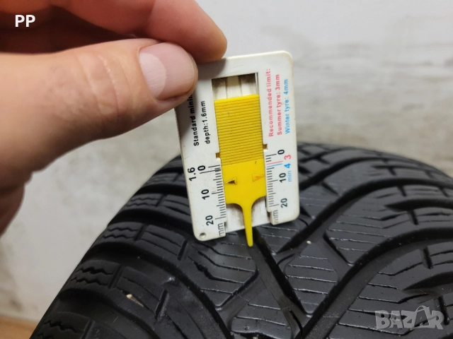 2 бр. 205/55/16 Kleber / зимни гуми, снимка 4 - Гуми и джанти - 52722903