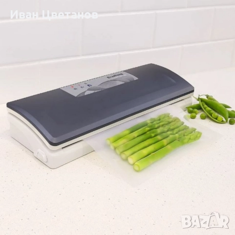 Уред за вакуумиране Taurus VacPack – 90W, автоматично запечатване, 30 см широчина, 10 торбички