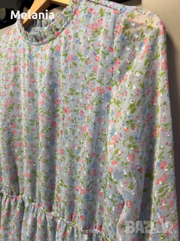  Нежна рокля Reserved, р. 158-164, снимка 4 - Детски рокли и поли - 52300417