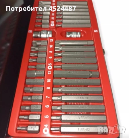 Професионален комплект накраиници KraftRoyal 41 части, снимка 3 - Аксесоари и консумативи - 51075697