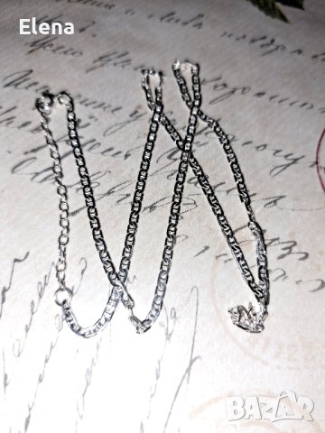 Сребърен синджир.Печат 925.
, снимка 3 - Колиета, медальони, синджири - 43321465