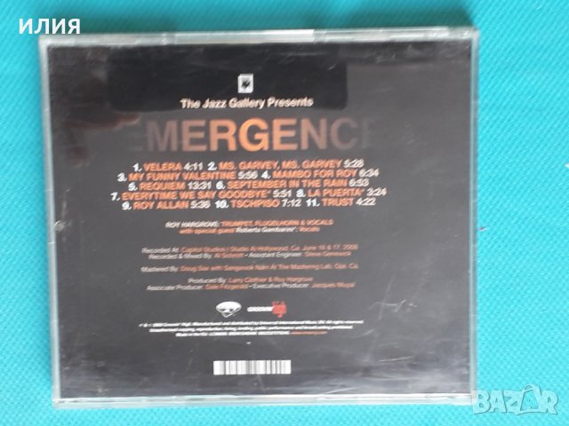 Roy Hargrove Big Band – 2009 - Emergence(Big Band), снимка 5 - CD дискове - 43592586