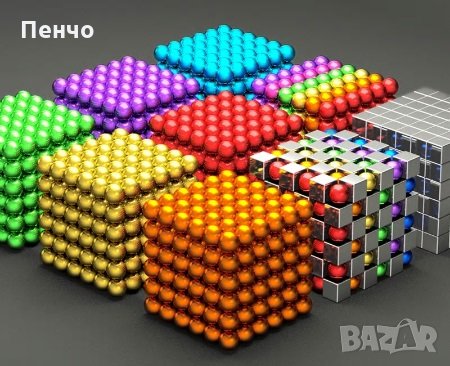 216 бр 5 мм магнитни топчета топки намагнитизиран неодимов силен магнит сфера креативен забавен куб , снимка 10 - Игри и пъзели - 27265637