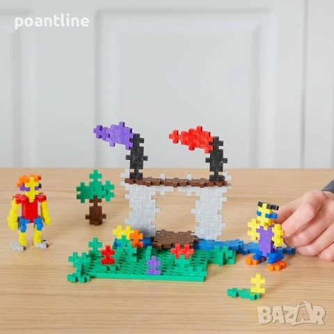 НОВ конструктор Plus Plus 600 части Лего Lego, снимка 6 - Конструктори - 53389187