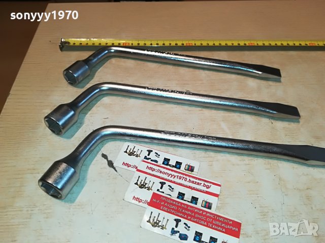 КЛЮЧ ЗА ГУМИ 21 ИЛИ 19 ИЛИ 17-НОВ 2411221539