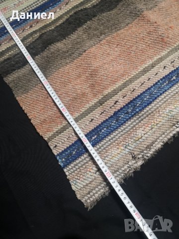 Стара тъкана черга, снимка 3 - Антикварни и старинни предмети - 43872527