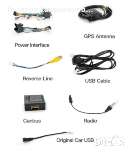 7-инчова Мултимедия с Android 13 за VW, снимка 4 - Аксесоари и консумативи - 49685449