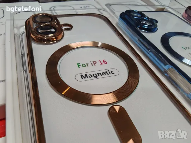 Iphone 16 Pro,iphone 16 Pro Max,iPhone 16 силиконов гръб Magsafe, снимка 14 - Калъфи, кейсове - 48147548