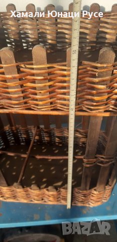 Старинна Плетена поставка , снимка 2 - Други стоки за дома - 37638035