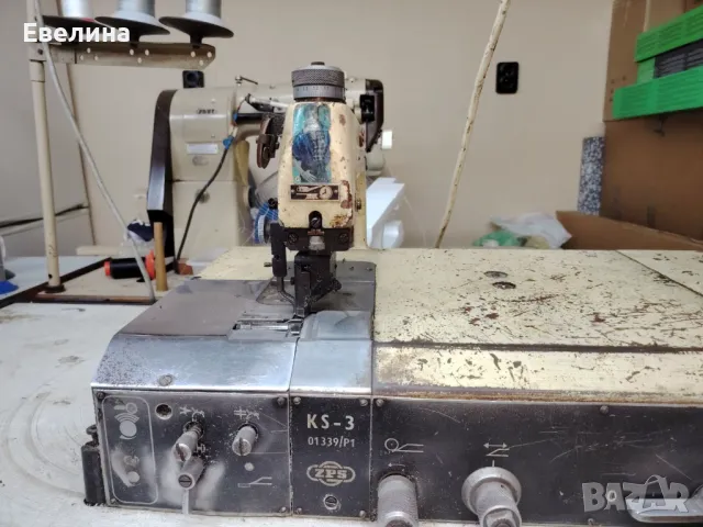 Спешно! 3 машини за обувно производство - едно и двуиглова, траш машина PFAFF, снимка 4 - Други машини и части - 47333740