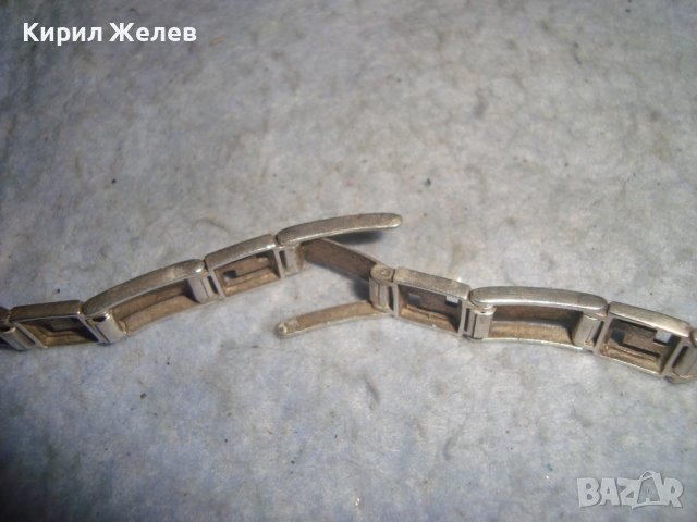 СТАРА СРЕБЪРНА КРАСИВА МАЙСТОРСКА АРТ ДЕКО СТИЛ ГРИВНА СРЕБРО 925 с ЛЕКА ЗАБЕЛЕЖКА! 27157 , снимка 13 - Гривни - 36795669