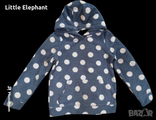 Суитчер с качулка"Sweet puffy",точки унисекс за 7-8 г,Англия/нов