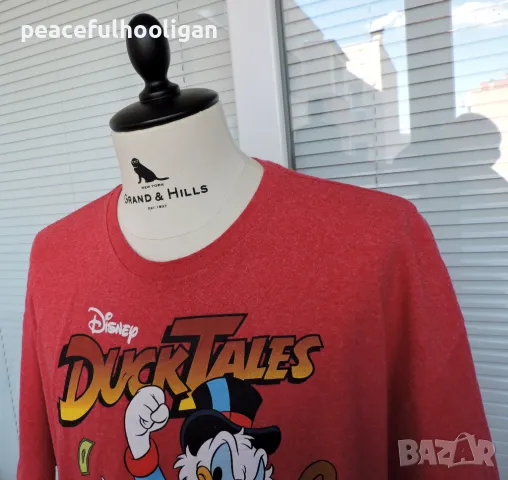 Disney Duck Tales Vintage Shirt Size XL  Scrooge McDuck 90’s Cartoons, снимка 5 - Тениски - 49345423