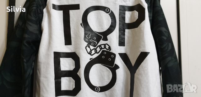  Хип-хоп блуза Top Boy Supply And Demand, снимка 4 - Блузи - 27792263