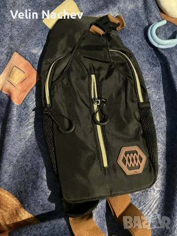 Duo Black раница за лаптоп и кросбоди, снимка 2 - Раници - 53276088