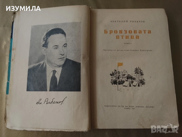 Бронзовата птица - Анатолий Рибаков, снимка 3 - Детски книжки - 53337416