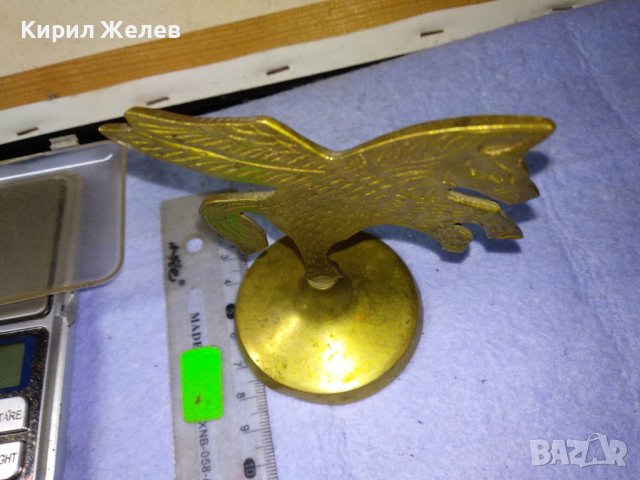 ЕФЕКТНО БРОНЗОВО КОНЧЕ ПЕГАС - НАСТОЛНА ДЕКОРАТИВНА СТАТУЕТКА РЪЧНО ОРНАМЕНТИРАНА 42693, снимка 9 - Статуетки - 43827906