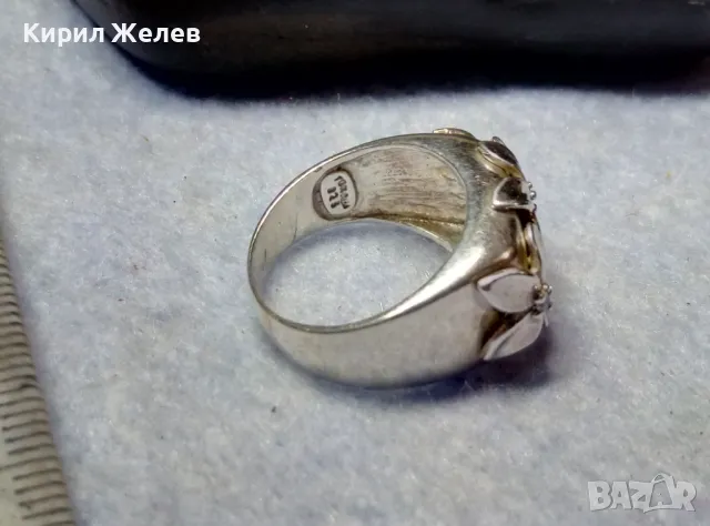 ТОКАШ - ПРЕЛЕСТЕН ФЛОРАЛЕН СКЪПОЦЕНЕН СРЕБЪРЕН ПРЪСТЕН СРЕБРО 925 TOKASH с ИСКРЯЩИ ЦИРКОНИ 13782, снимка 9 - Пръстени - 49913282