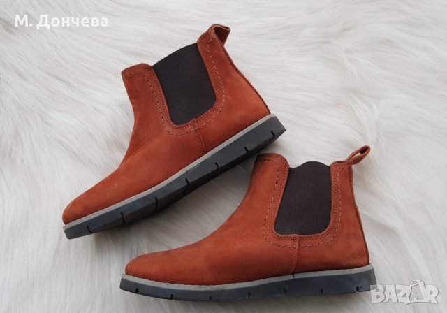 Детски боти естествена кожа №32