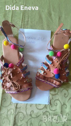 Цветни сандали, снимка 6 - Сандали - 36589405