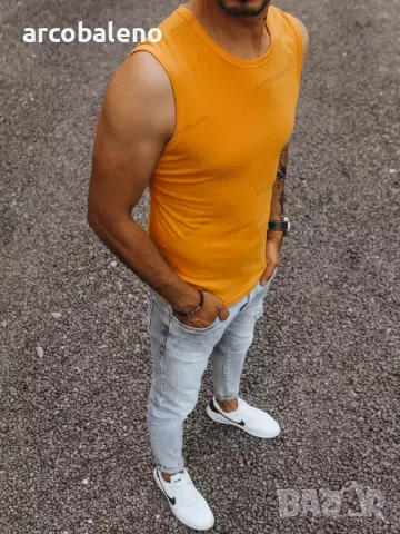 Мъжка тениска без ръкави, 4цвята , снимка 13 - Тениски - 49351069