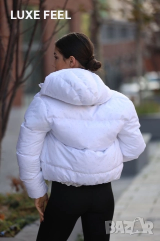 Дамски Зимни Якета с Камъни ⚜️Prada, снимка 14 - Якета - 52564541