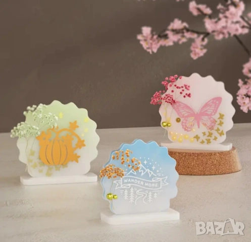 Молд подложки за епоксидна смола , снимка 2 - Форми - 53088789