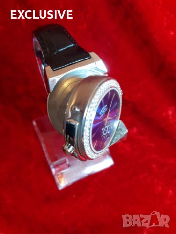 Луксозен часовник с 2 лица и камъни сваровски - Лимитирана серия!, снимка 6 - Дамски - 43437052