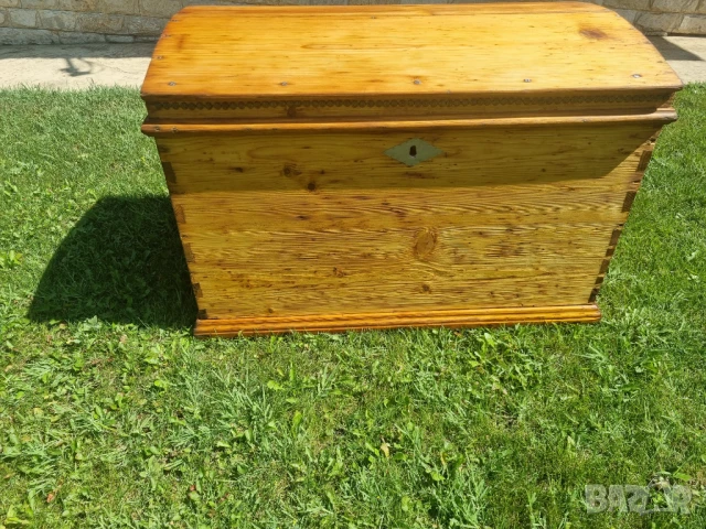 Дървен сандък/ракла/скрин, снимка 8 - Антикварни и старинни предмети - 50693244