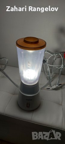 Лампа от Блендер с фасунка и LED крушка, снимка 2 - Настолни лампи - 38219914