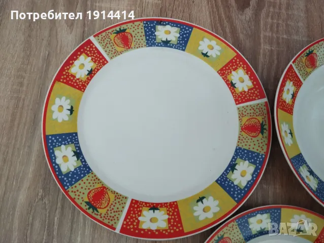 Порцеланови чинии, снимка 2 - Чинии - 49754635