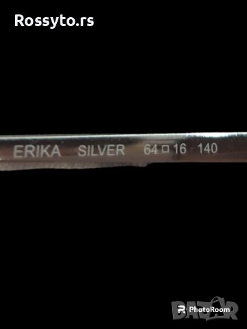 Дамски слънчеви очила ERIKA SILVER, снимка 3 - Слънчеви и диоптрични очила - 44104756