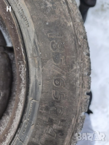 4 зимни гуми RoadX 185/65R14 DOT 1525+железни джанти 5.5Jx14 4x108 63.4mm ET43.5 за FORD и MAZDA 2, снимка 2 - Гуми и джанти - 53221702