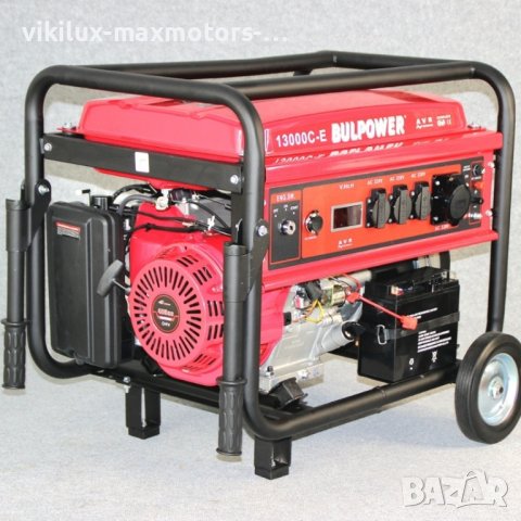 ГЕНЕРАТОР ЗА ТОК 10 KW BULPOWER МОНОФАЗЕН С ЕЛ. СТАРТ И АТС БУКСА, снимка 2 - Генератори - 43156436