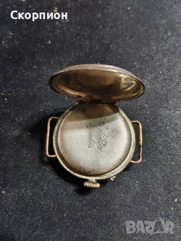 Швейцарски сребърен ръчен дамски часовник - 6 РУБИНА, снимка 12 - Джобни - 50994374