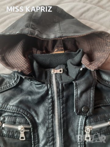 Зимно кожено яке за момче , снимка 9 - Детски якета и елеци - 43438410
