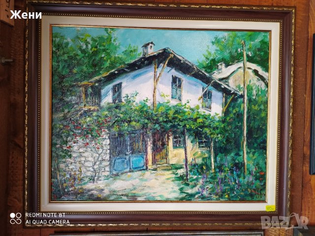 Маслена картина на Николай Ханзъров 50/40, снимка 1