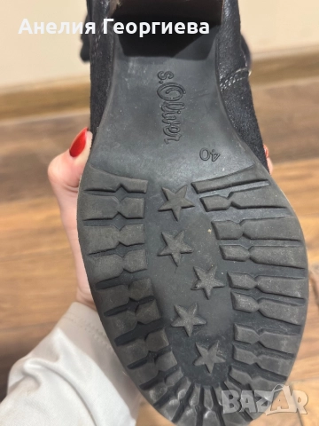 Зимни дамски боти s.Oliver, снимка 4 - Дамски боти - 52870093