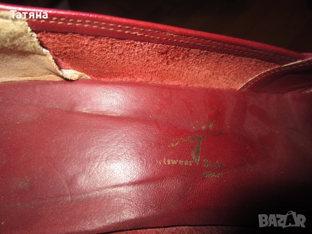 дам.обувки-кожа, снимка 6 - Дамски ежедневни обувки - 22123800