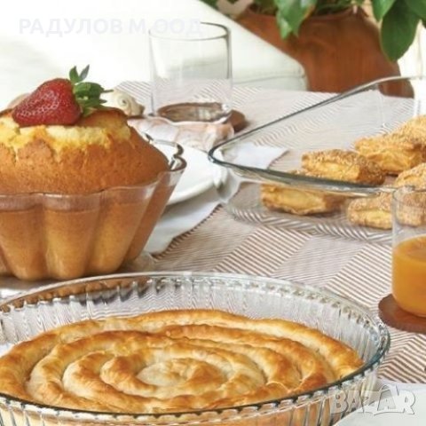 Огнеупорна кръгла тава Pasabahce BORCAM ф26см / 800159, снимка 2 - Съдове за готвене - 43461701